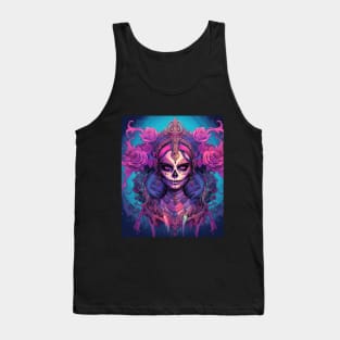 Dia De Las Santas Malvados Muertas Tank Top